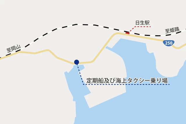 日生港マップ